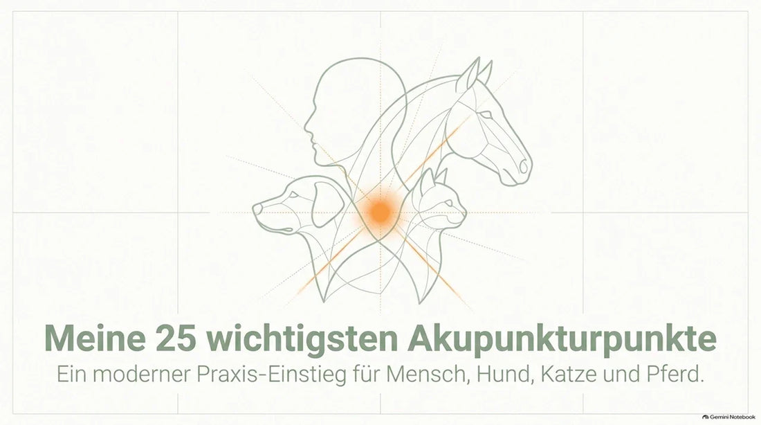 Meine 25 wichtigsten Akupunkturpunkte – für Mensch, Hund, Katze und Pferd